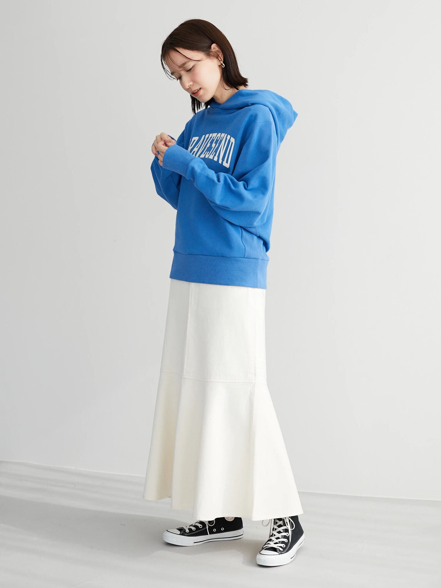 Ameris Mermaid Denim Skirt