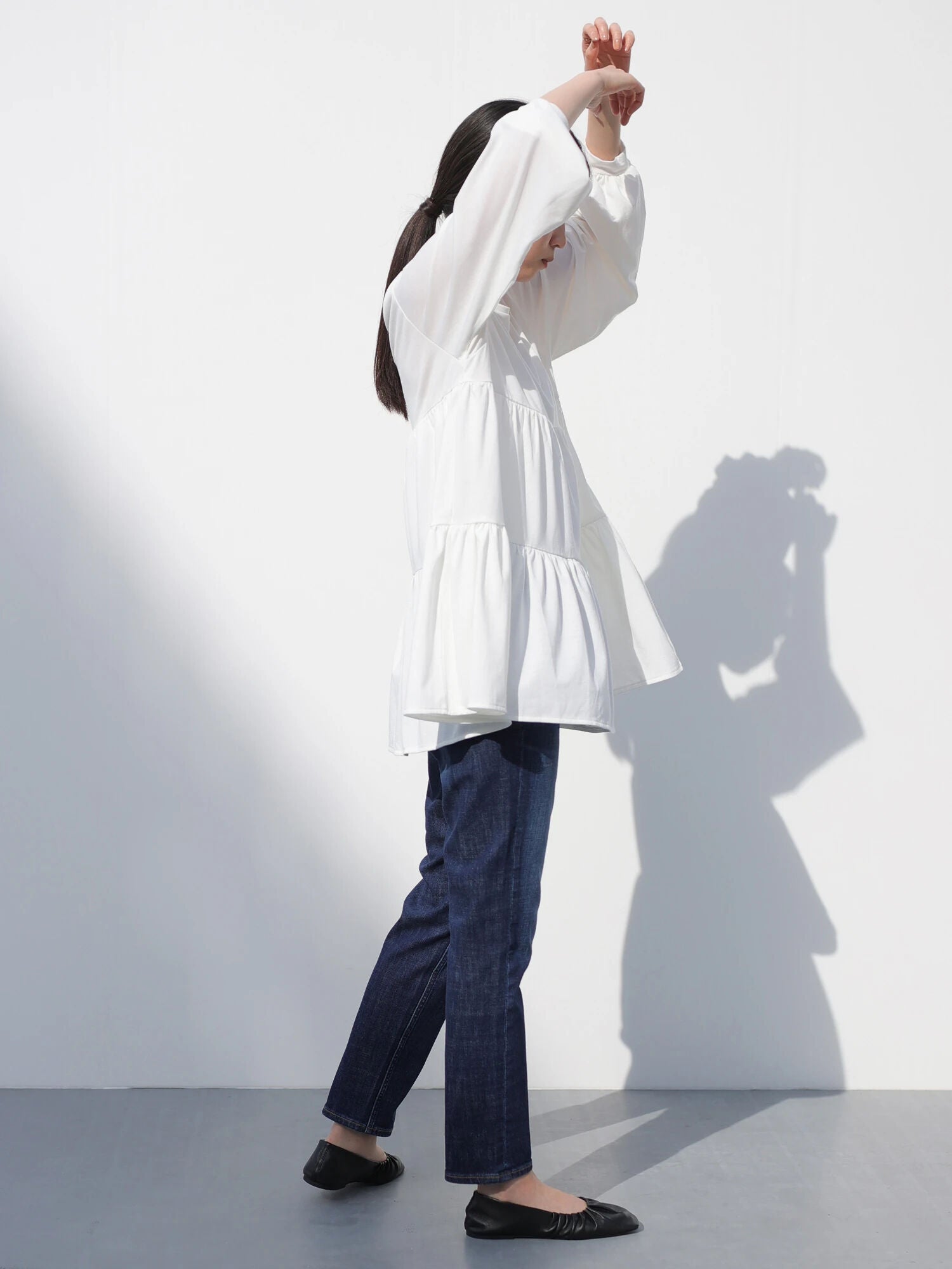 Akari Tiered Losse Blouse