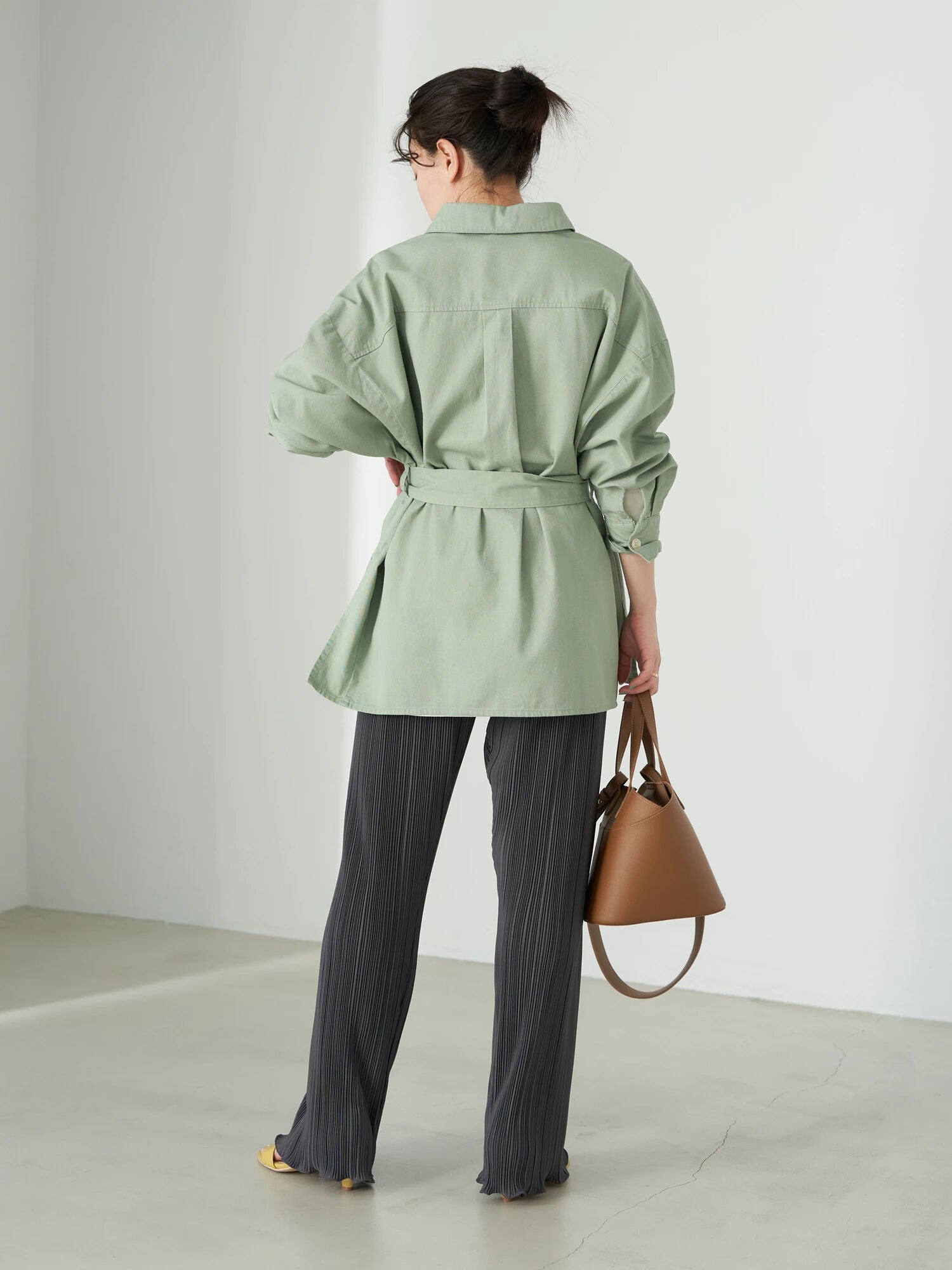 Keinarra Pleated Cut Pants