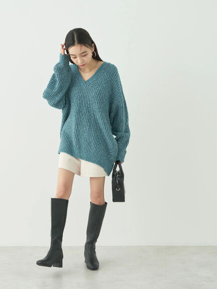 Melage Knit Tunic