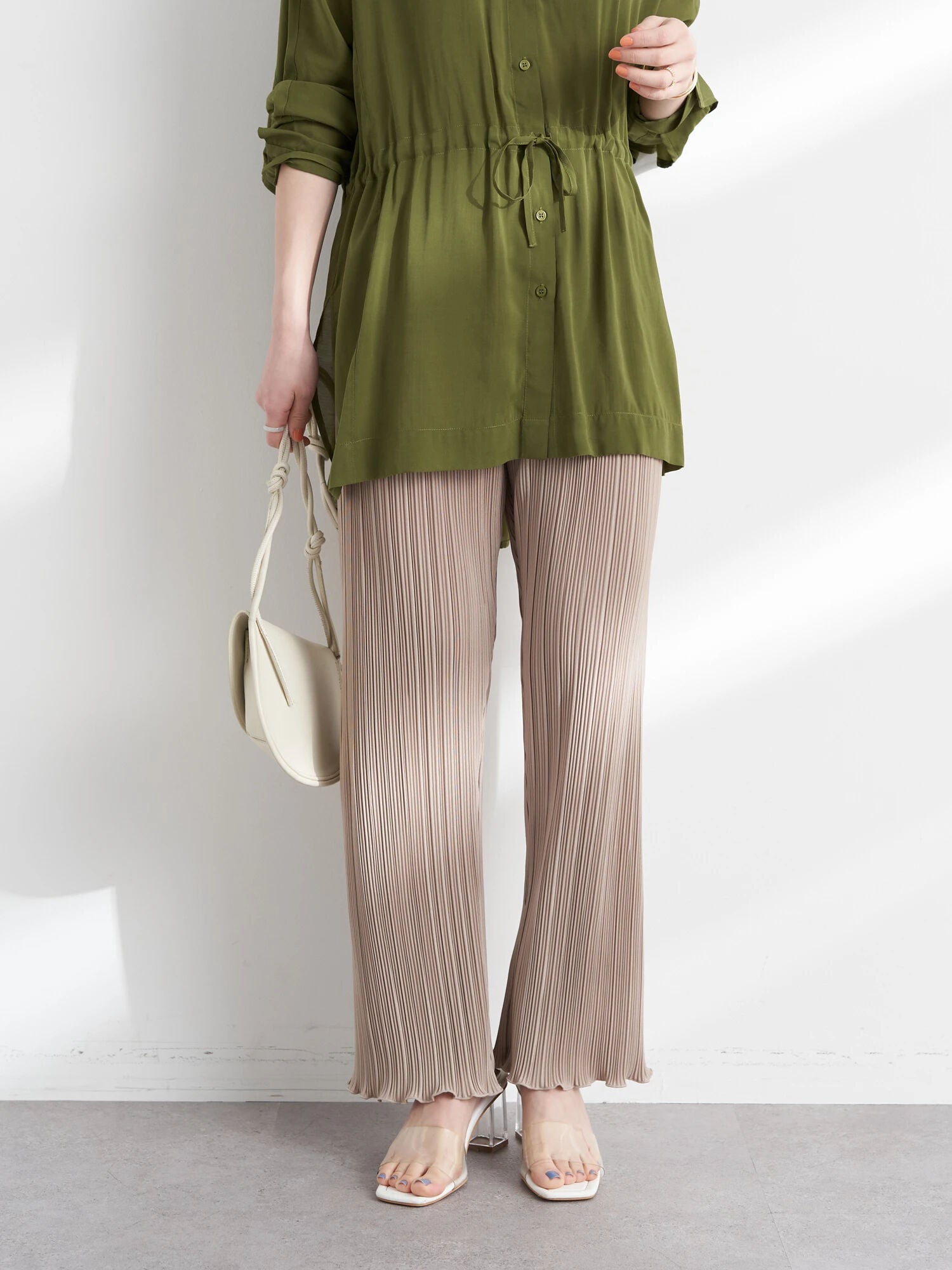 Keinarra Pleated Cut Pants