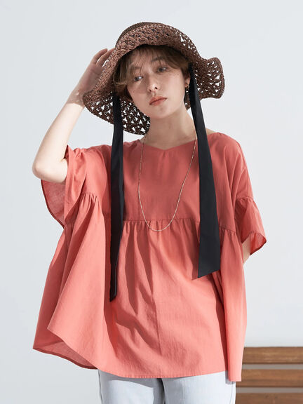 Takano 2way Short Sleeve Blouse