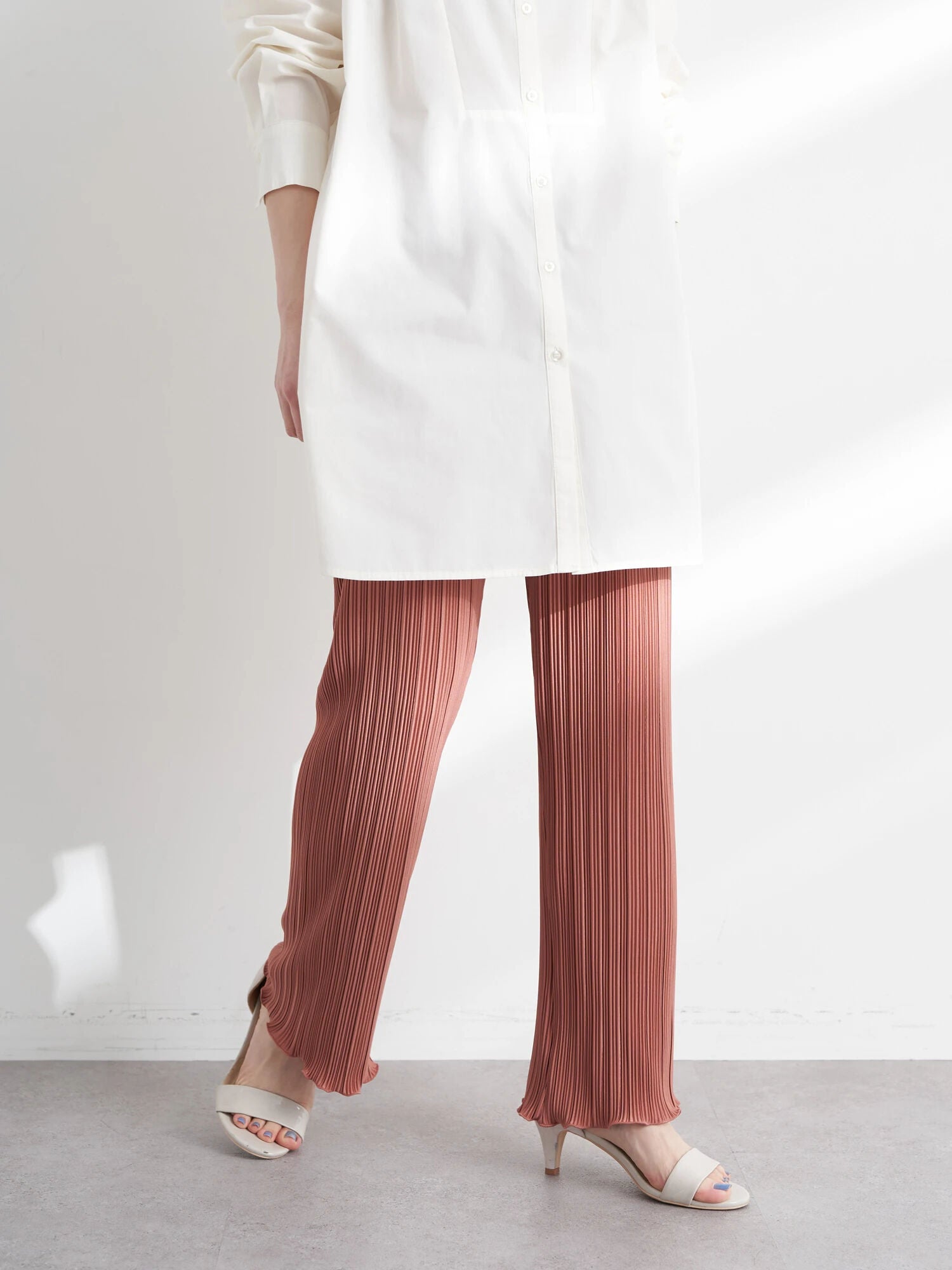 Keinarra Pleated Cut Pants