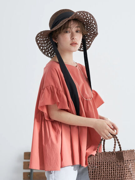 Takano 2way Short Sleeve Blouse
