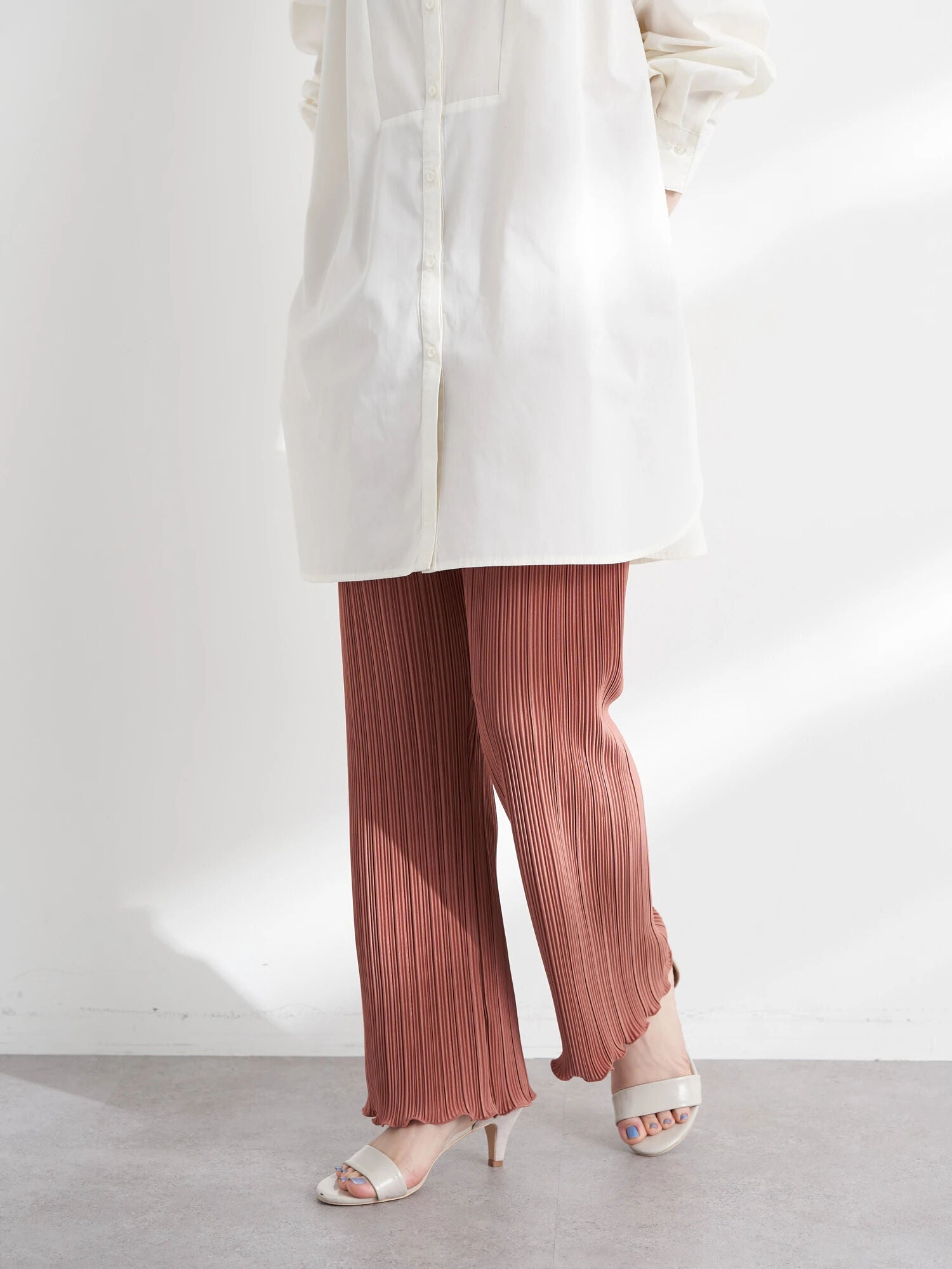 Keinarra Pleated Cut Pants