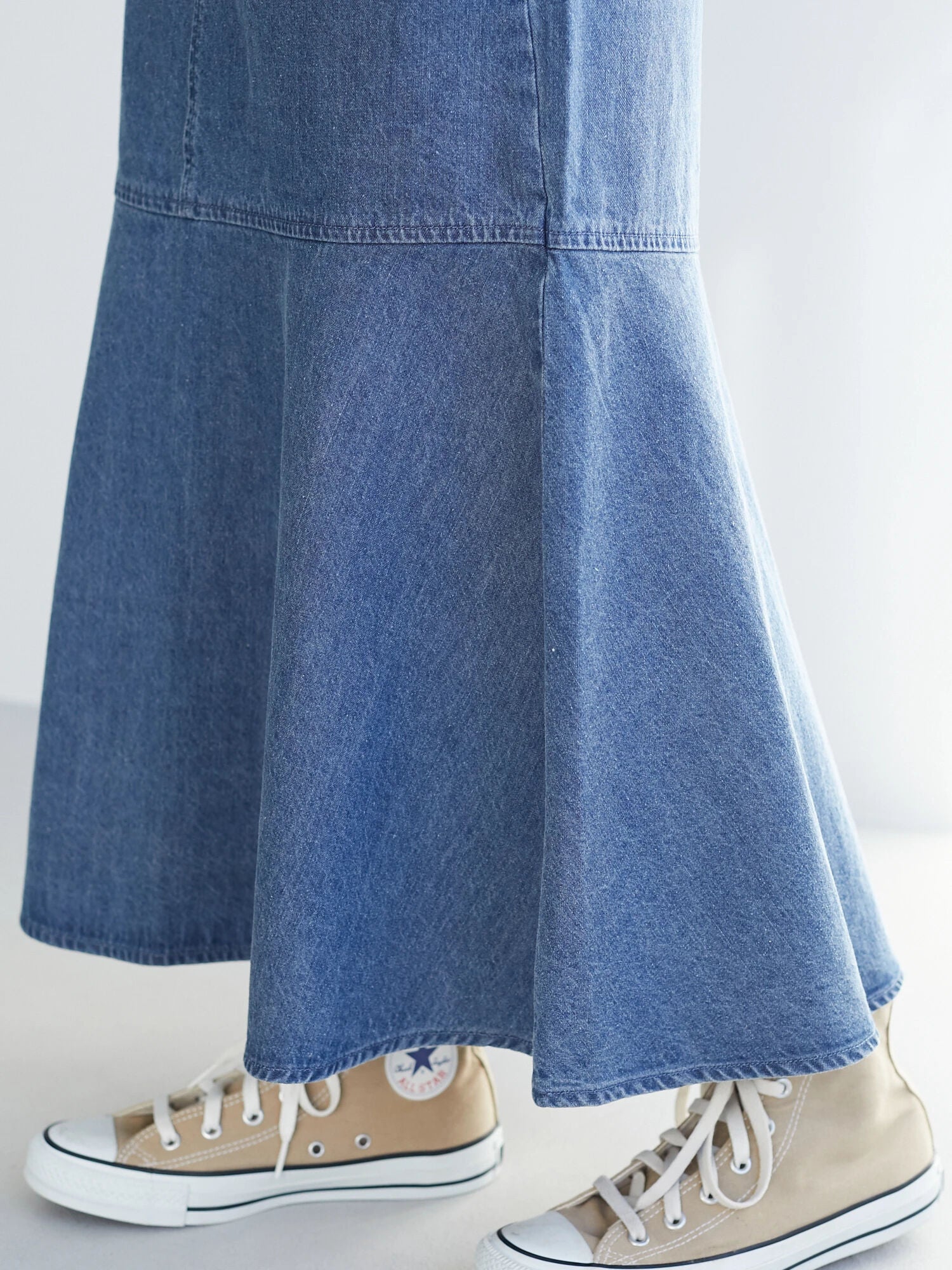 Ameris Mermaid Denim Skirt