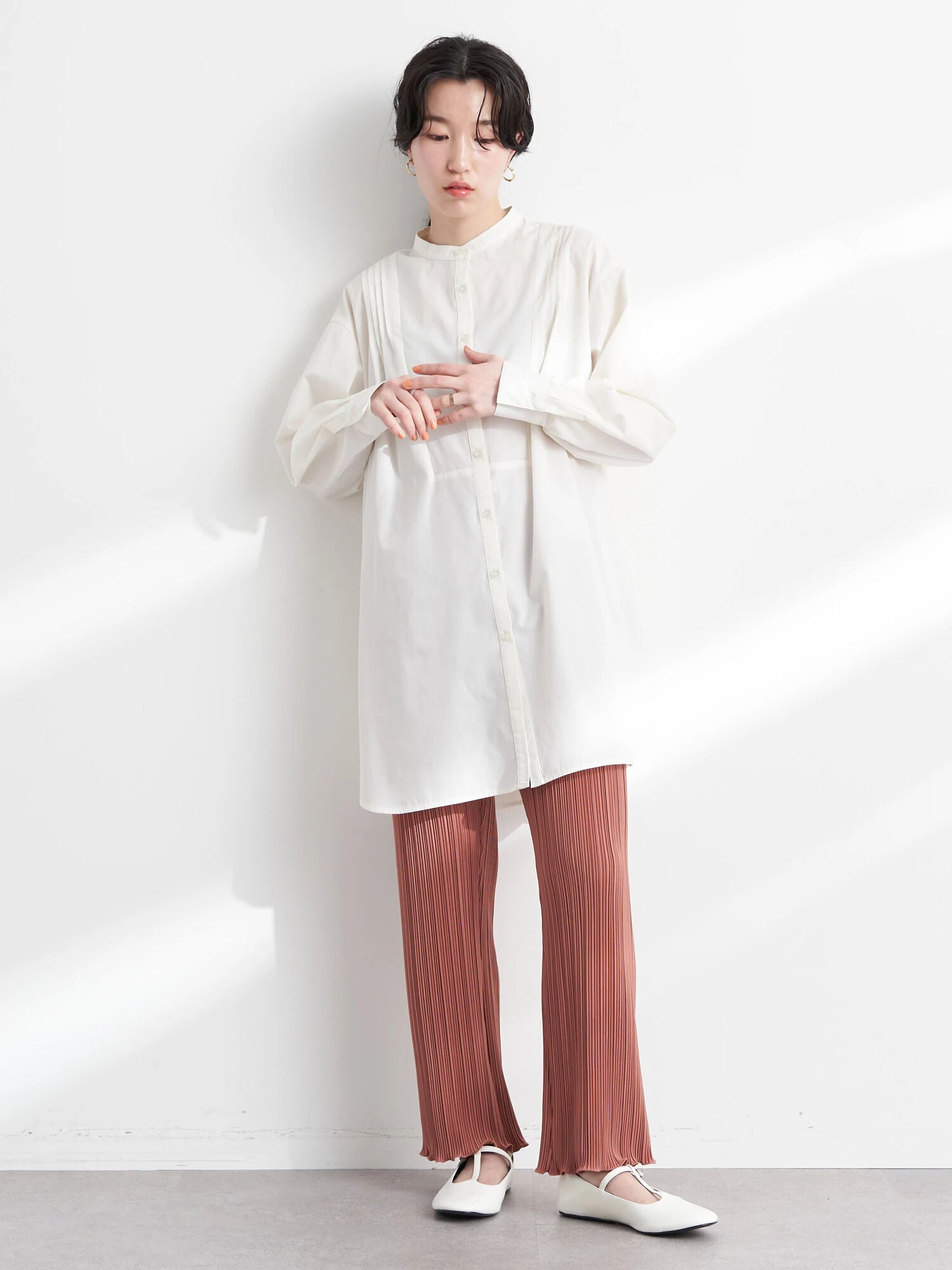 Keinarra Pleated Cut Pants