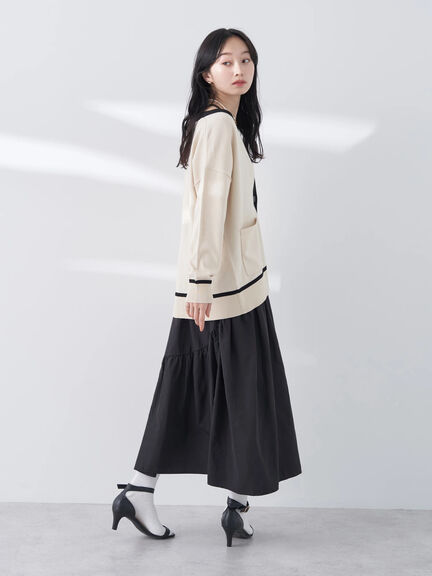 Keisama Oval Tiered Skirt