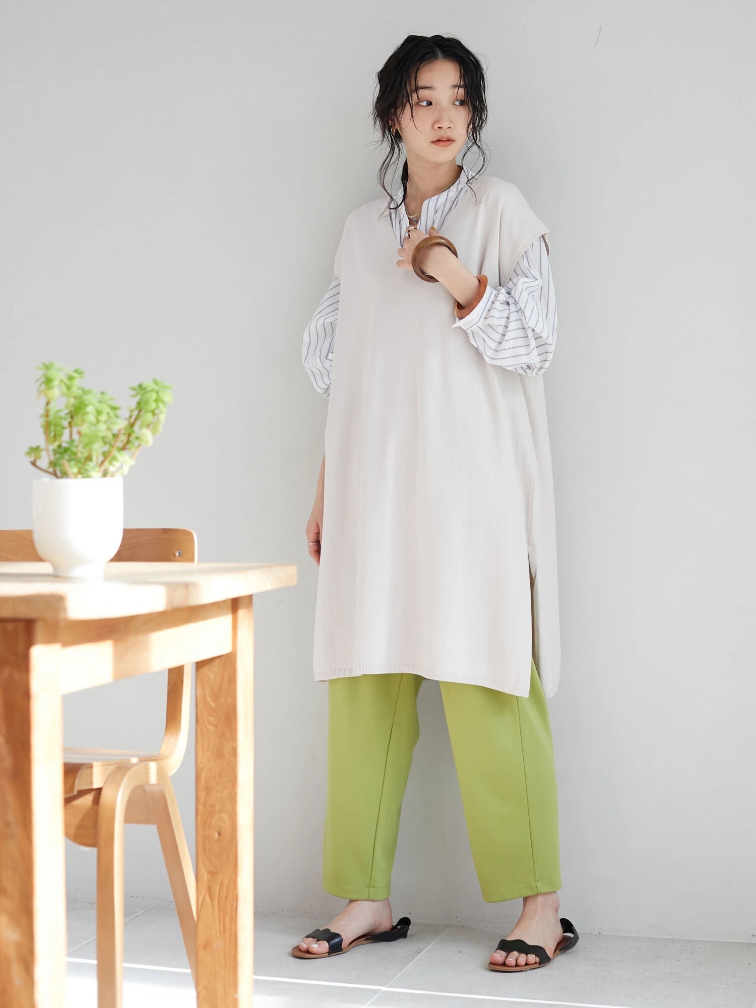 Salvia Punch Tapered Pants