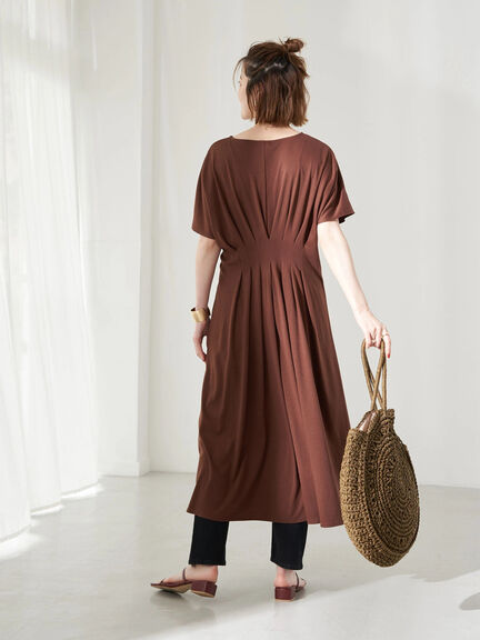 Ocean Waist Tuck Dress