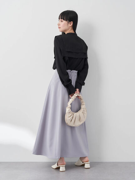 Taiyo 2WAY Big Collar Blouse
