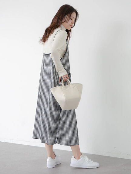 Kinnma Shirring Camisole Dress
