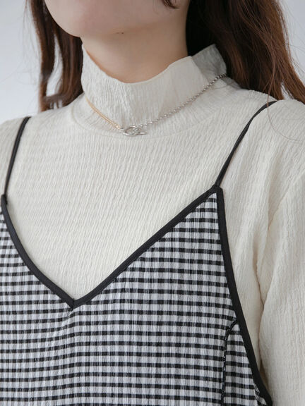 Kinnma Shirring Camisole Dress