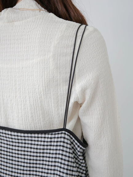 Kinnma Shirring Camisole Dress