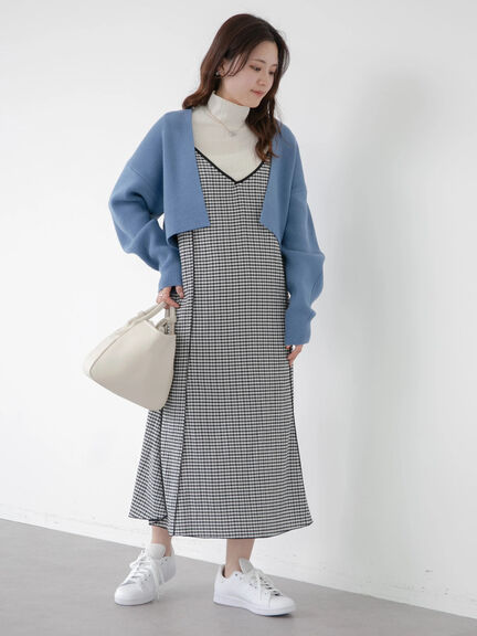 Kinnma Shirring Camisole Dress