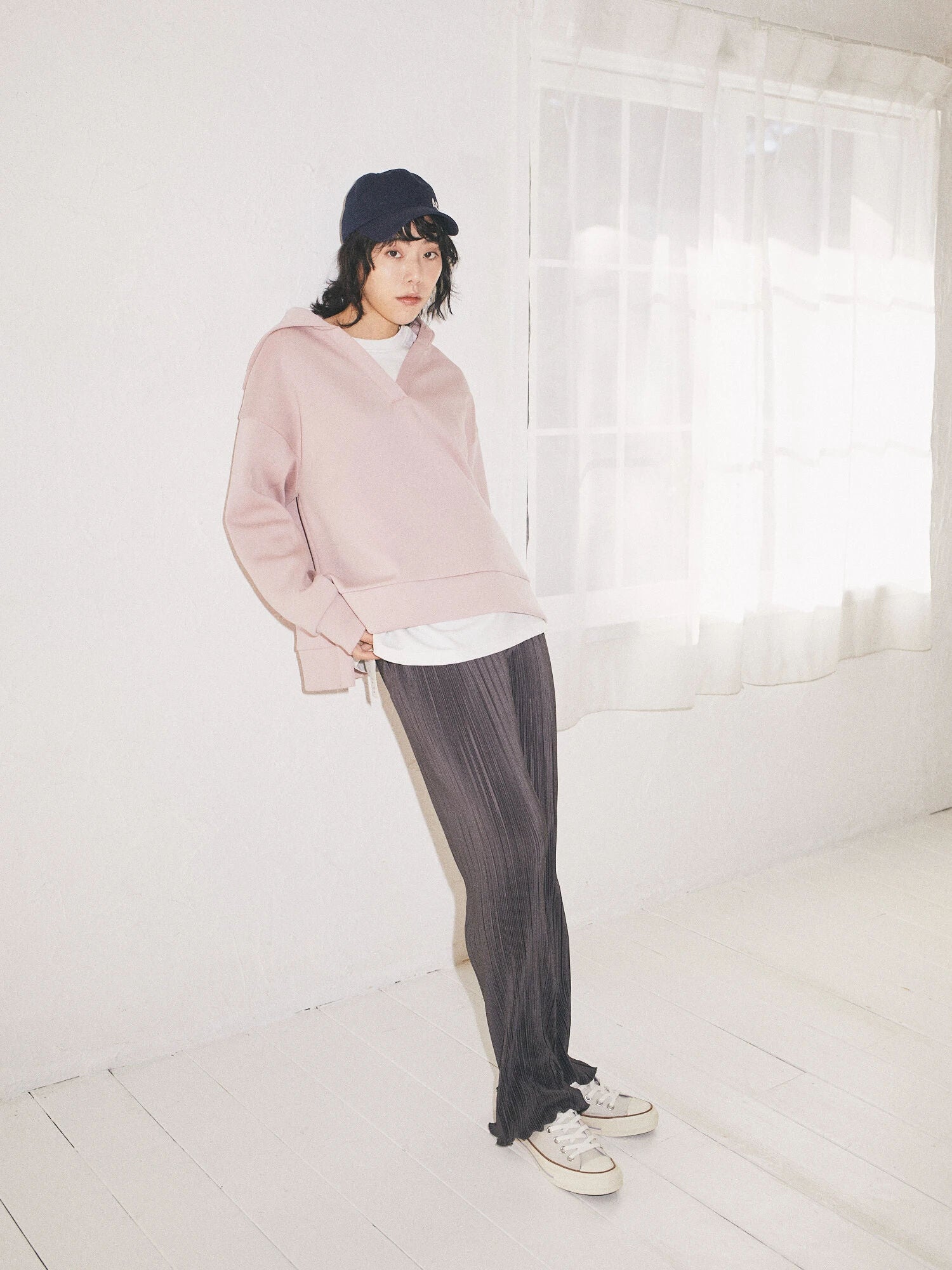 Keinarra Pleated Cut Pants