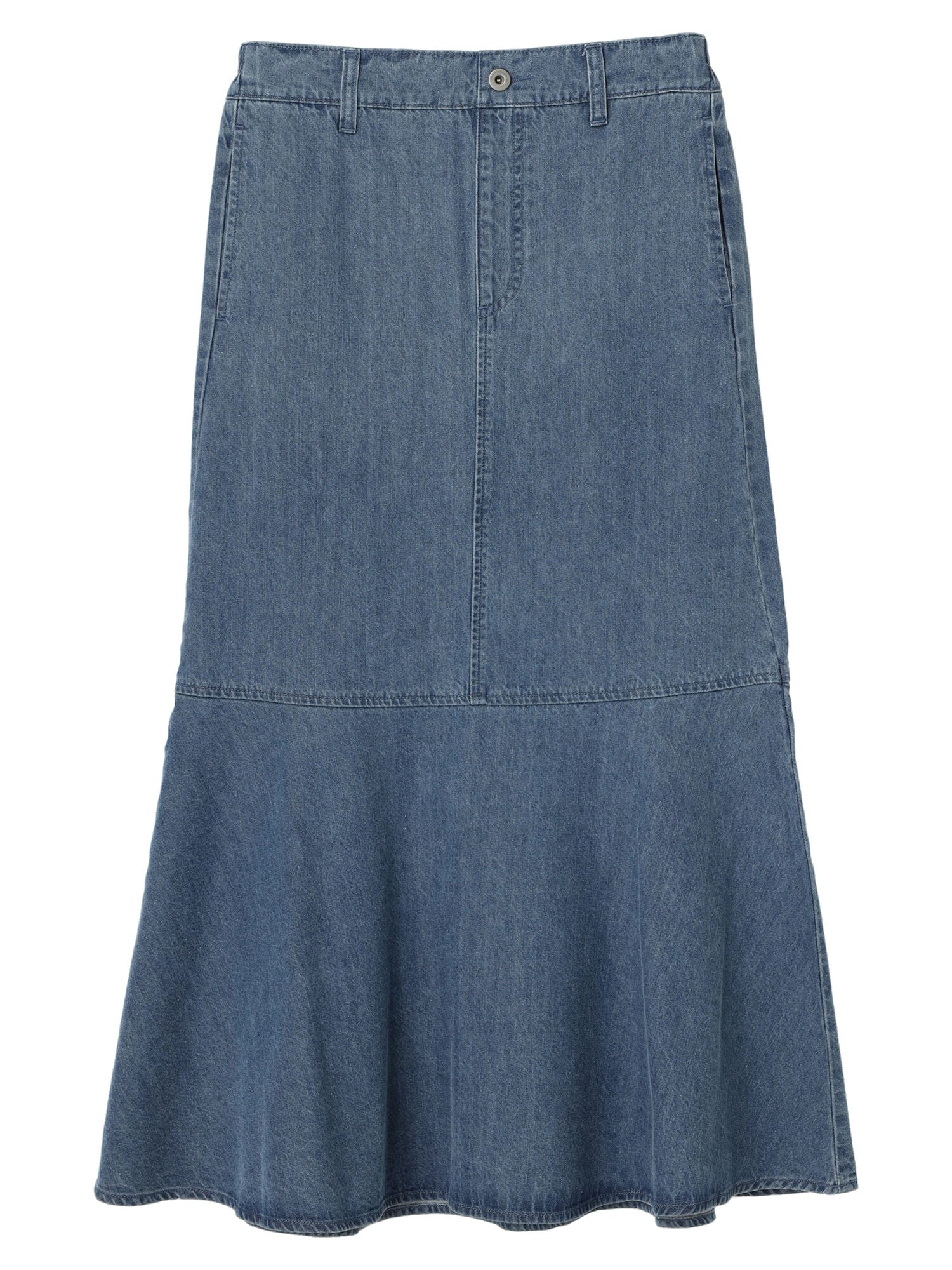 Ameris Mermaid Denim Skirt