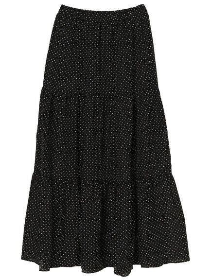 Tammy Skirt - Dot Black