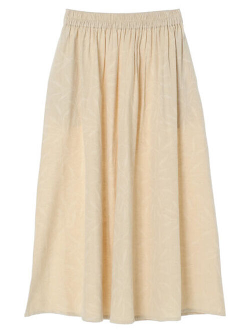Nanami Indian Cotton Jacquard Long Skirt