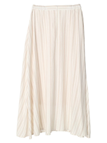 Pucca Linen Blend Flare Skirt