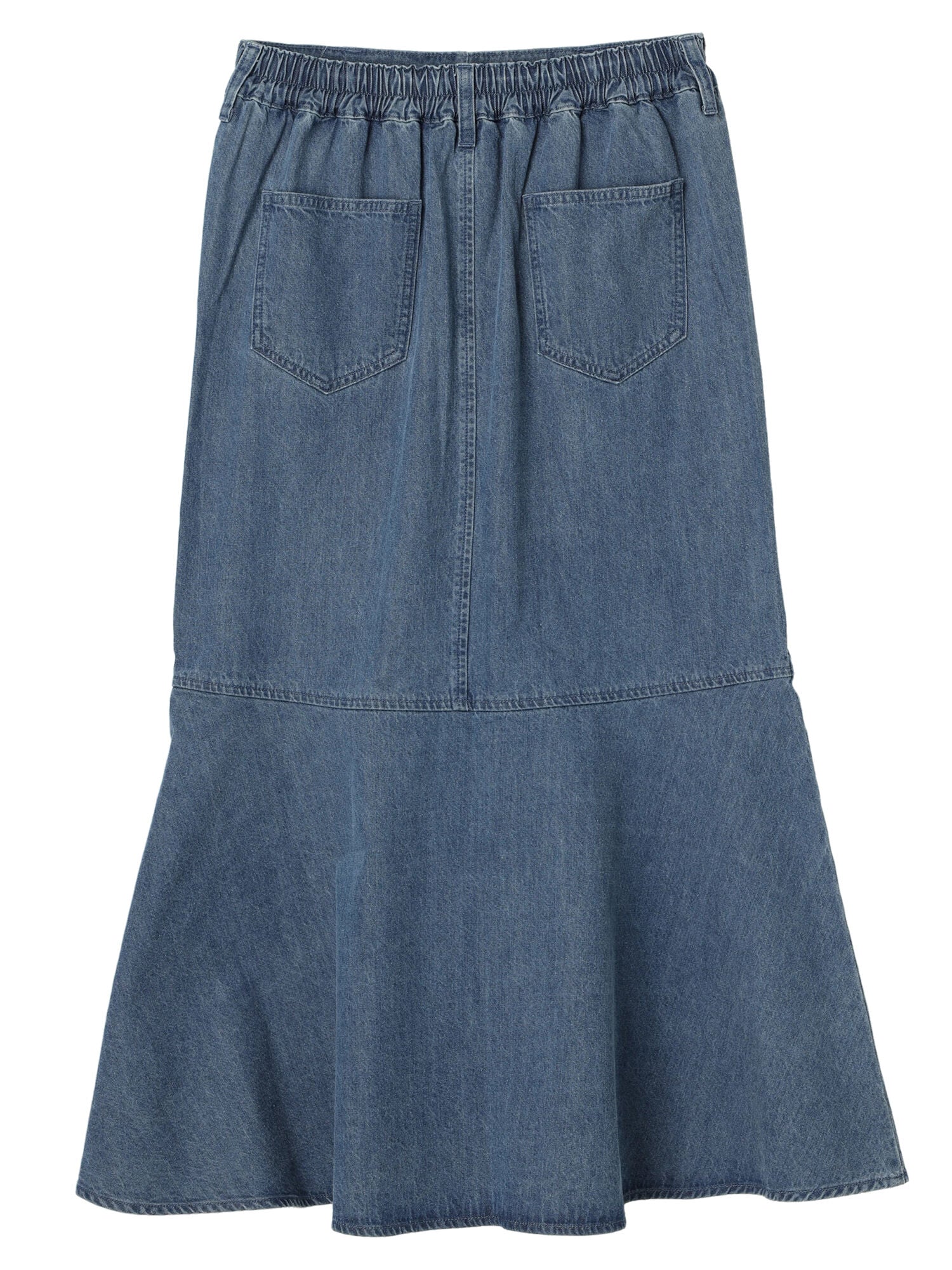 Ameris Mermaid Denim Skirt