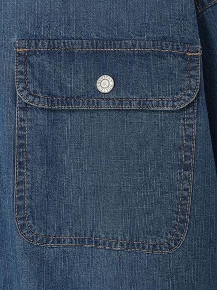 Ottawa Denim Shirt Dress