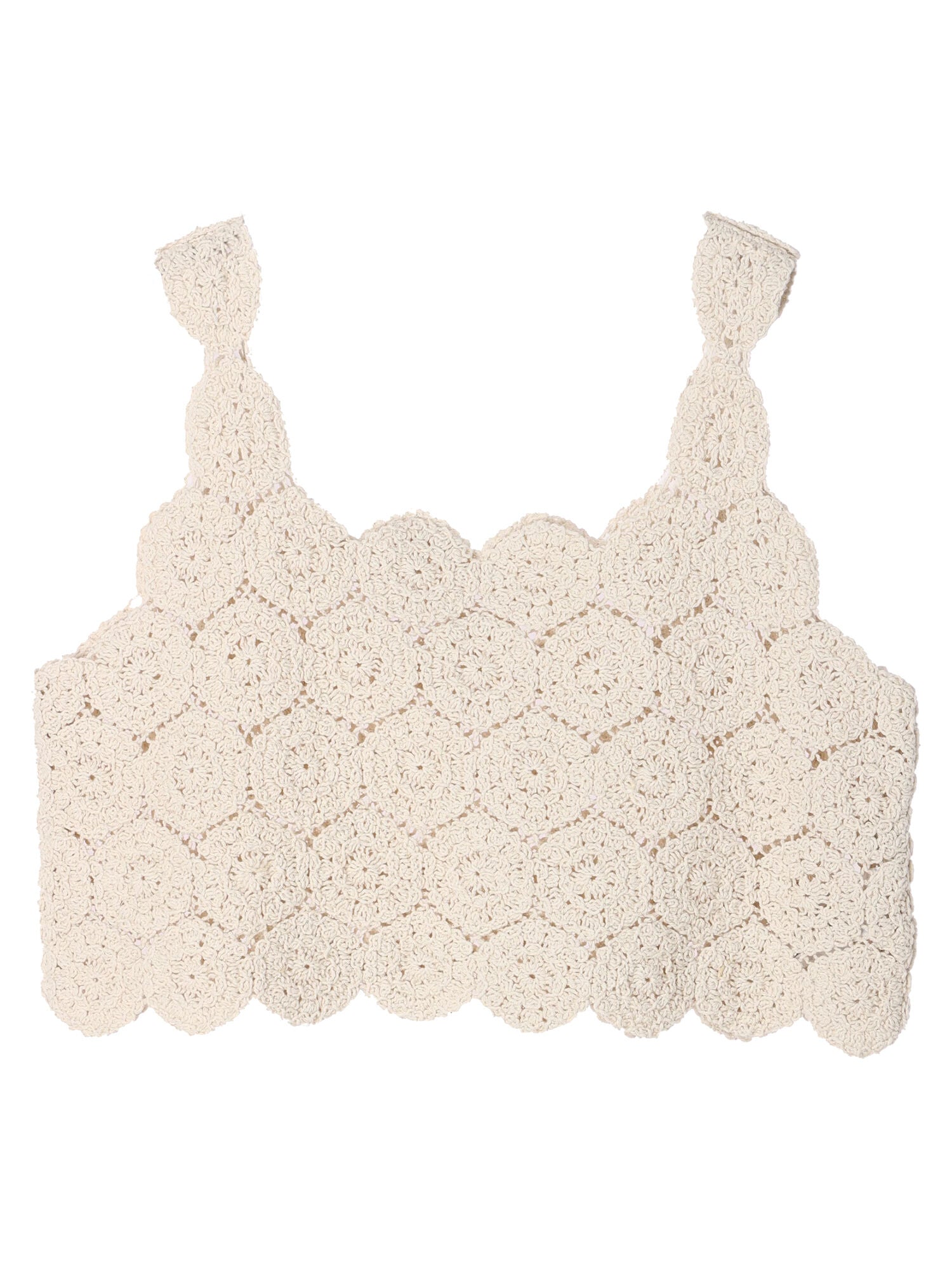 Cleva Circle Crochet Bustier