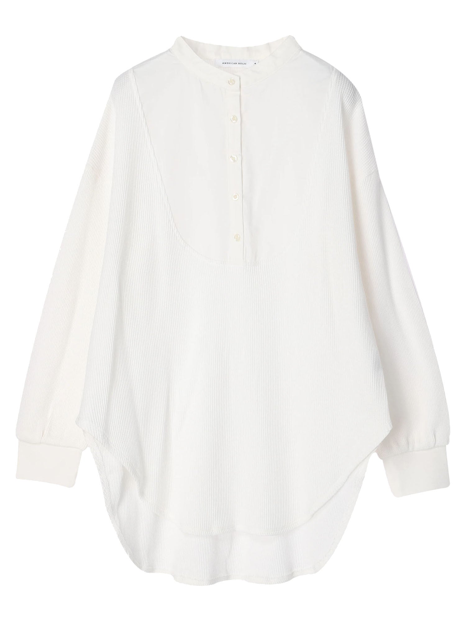 Chenoa Band Color Waffle Tunic