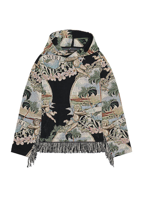 Cherub Palm Tapestry Hoodie