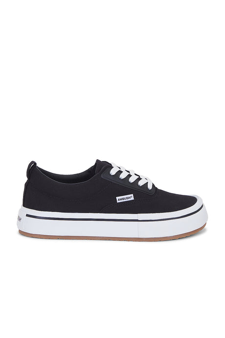 Vulcanized Lace Up Canvas Sneaker