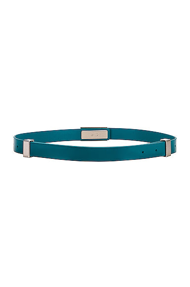 Triangle Lock Leather Belt