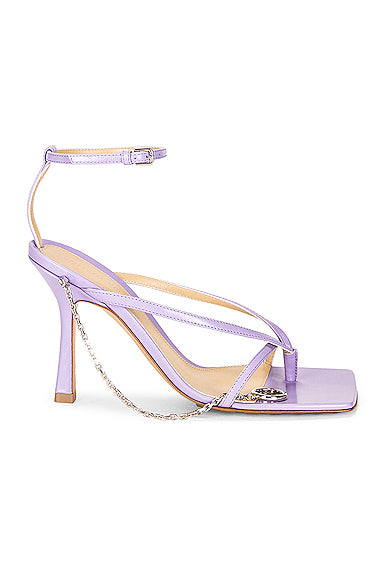 Stretch Ankle Strap Sandals