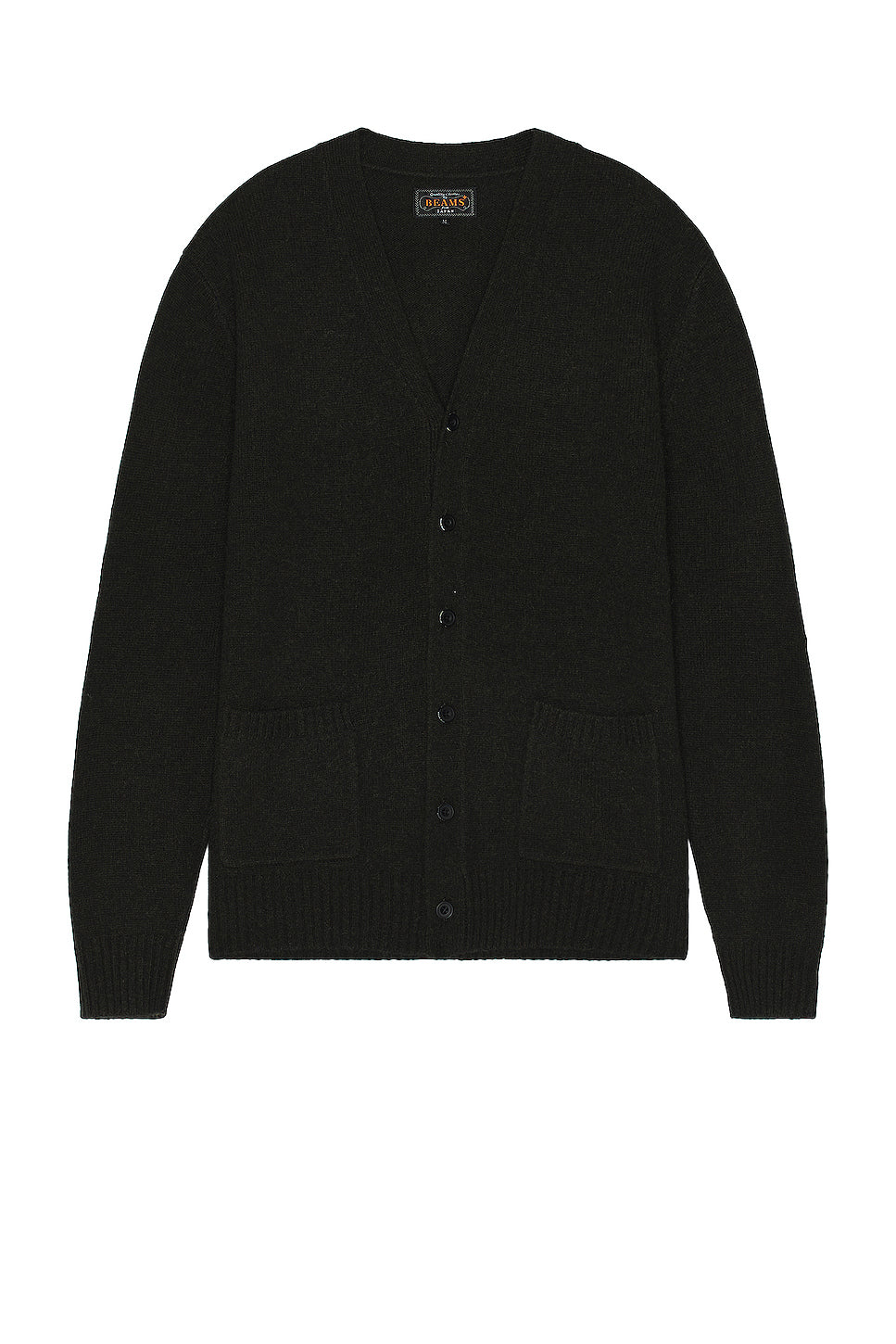 Elbow patch cardigan