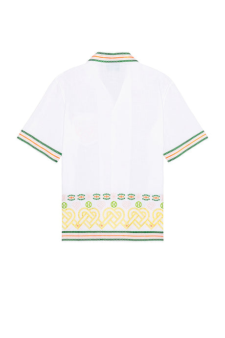 Broderi Anglaise Gradient Hearts Cotton Shirt