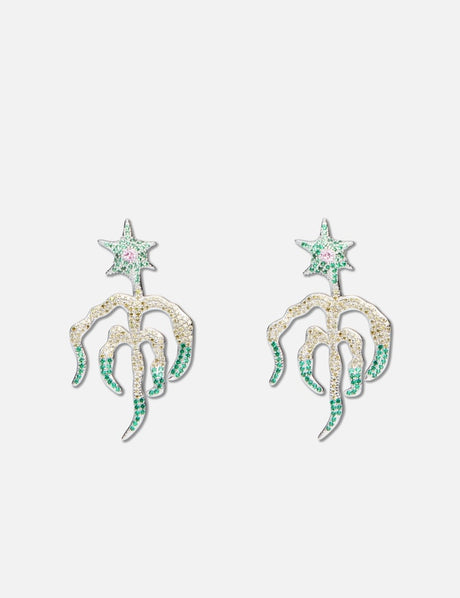Sprouting Star Earrings