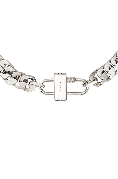 G Chain Lock Small Necklace