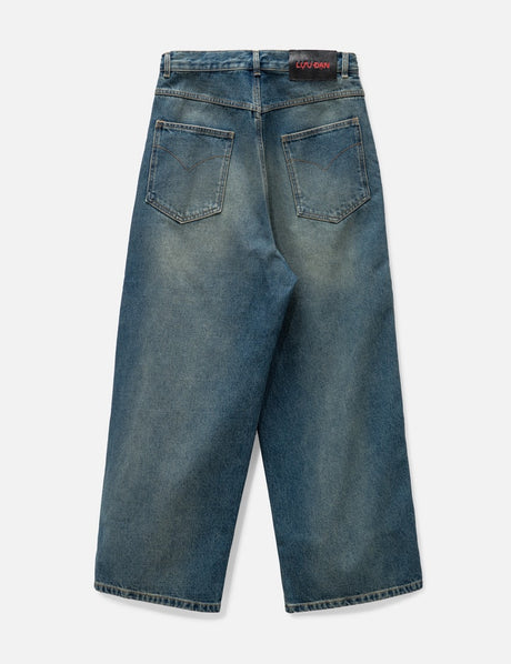 Side Zip Jeans