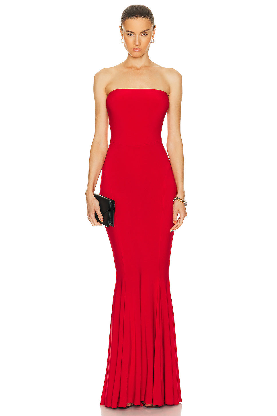 Strapless shop fishtail gown