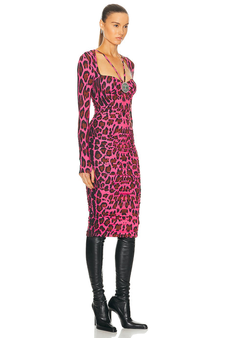 Leopard Bodycon Dress