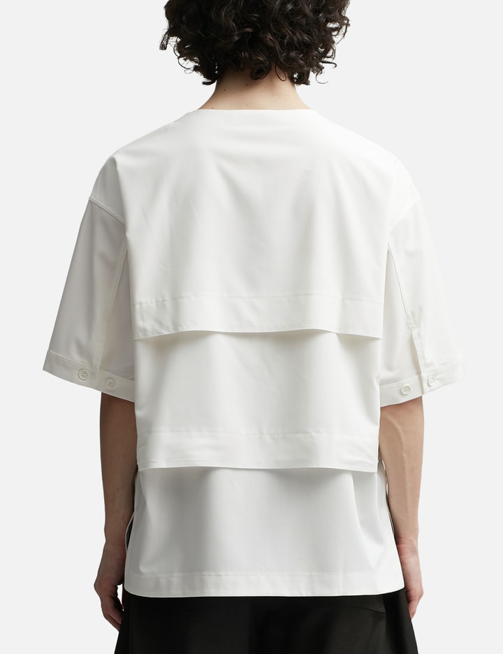 Pleated T-shirt
