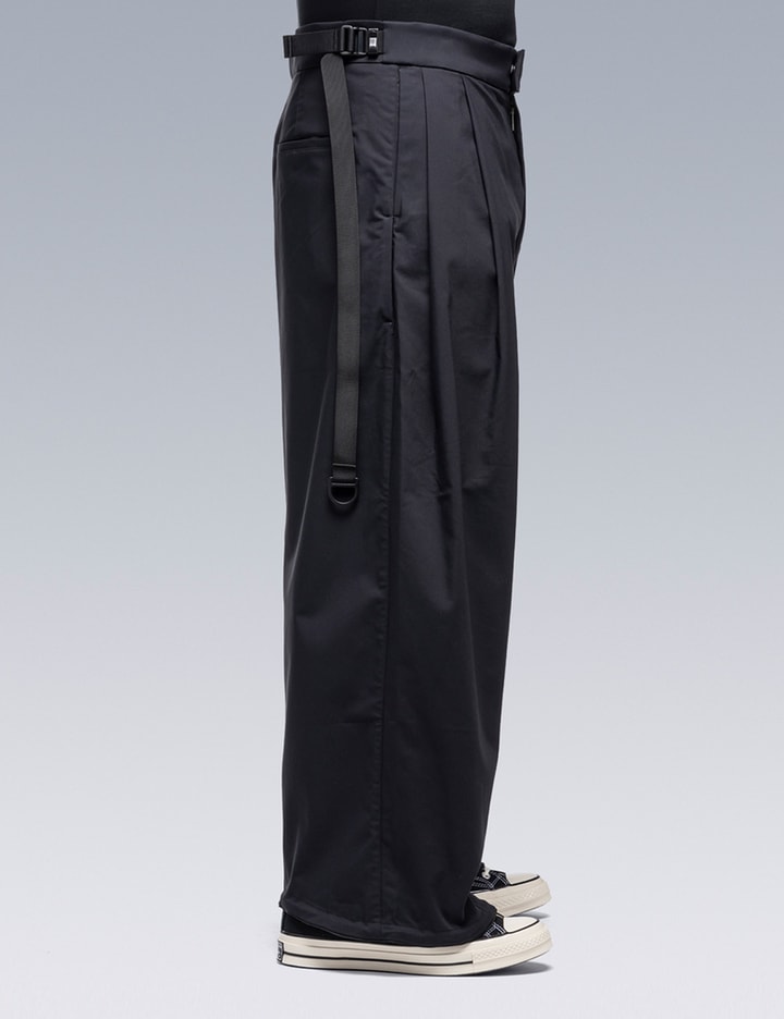 Micro Twill Pleated Trouser