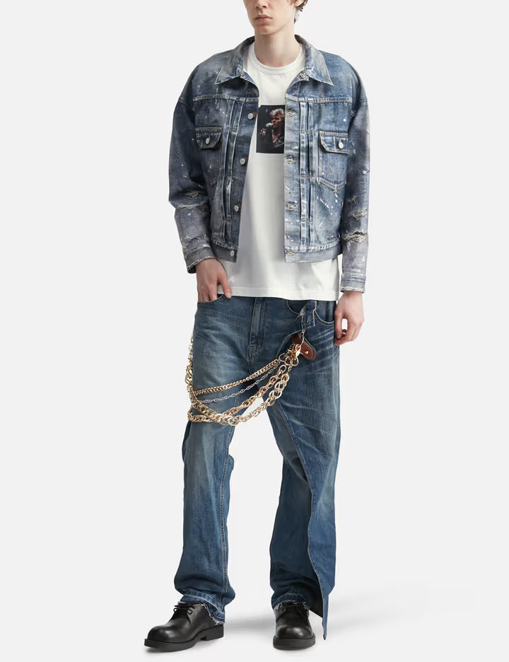 Junya Watanabe Man X BerBerJin Short Sleeve Cotton T-Shirt