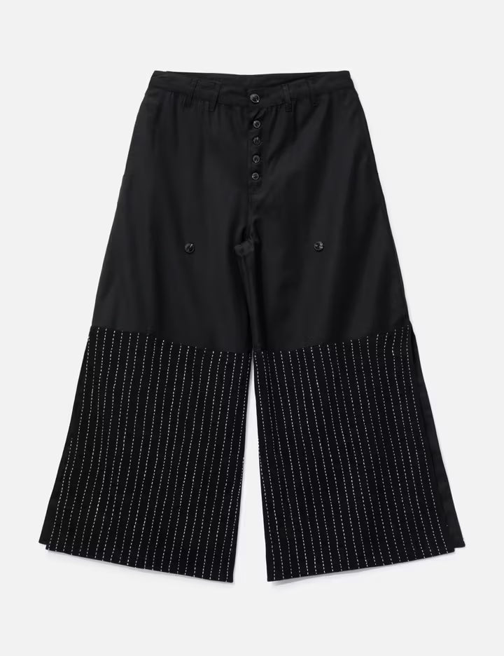 Black Convertible Trouser