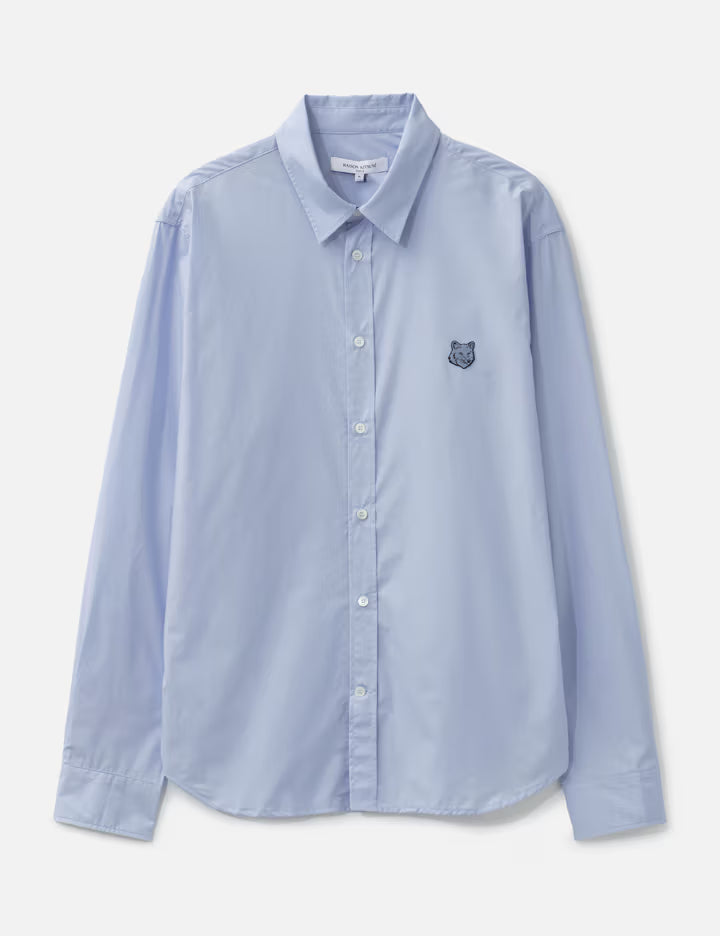 Tonal Fox Head Casual Shirt
