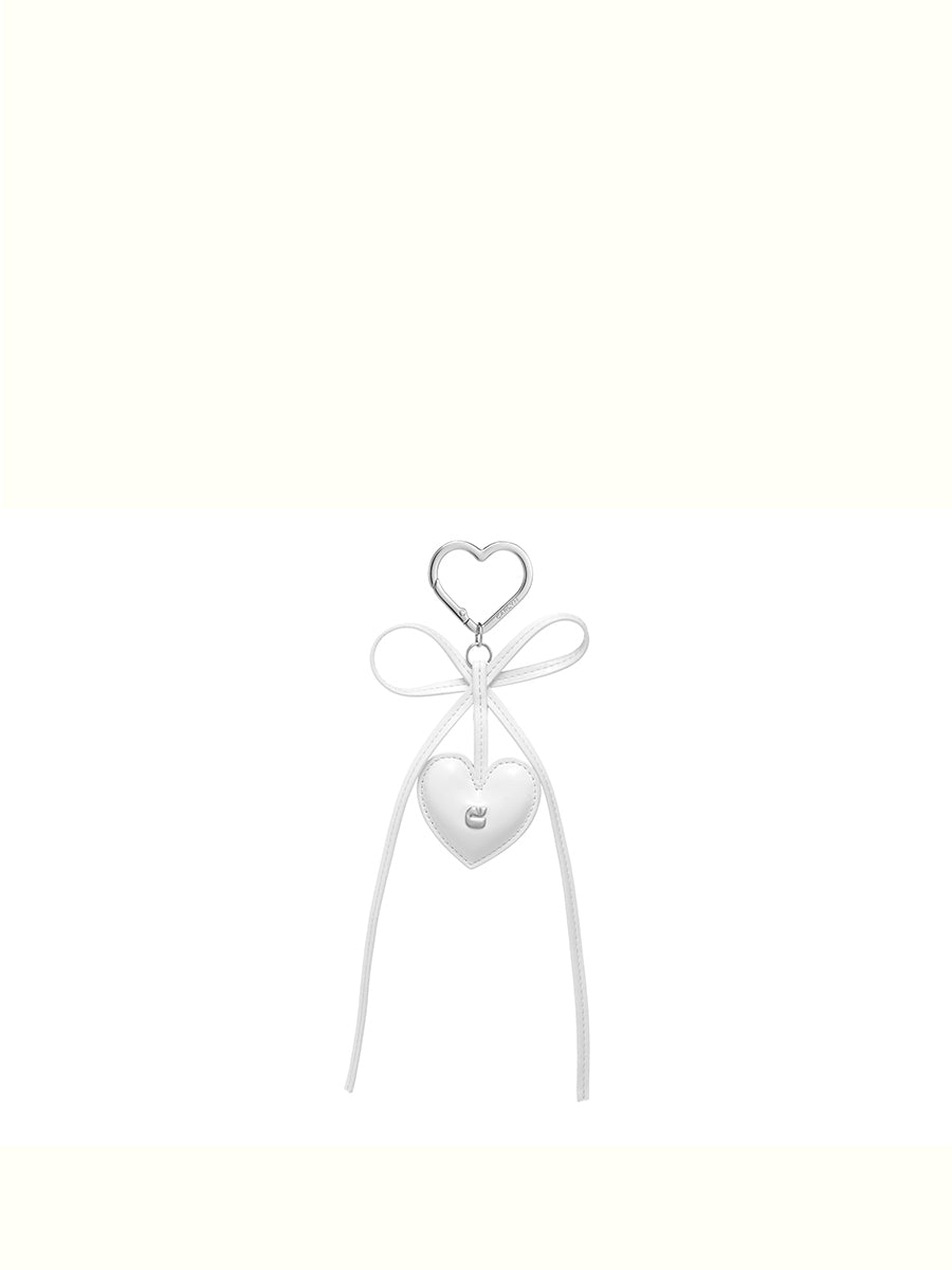 HEART & RIBBON CHARM