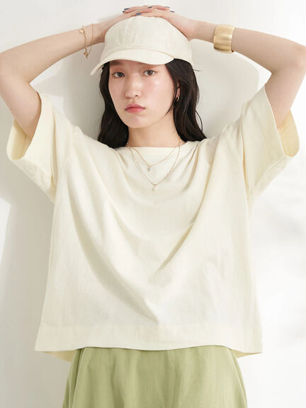 Kiyoko Dyed Short Sleeve Pullover