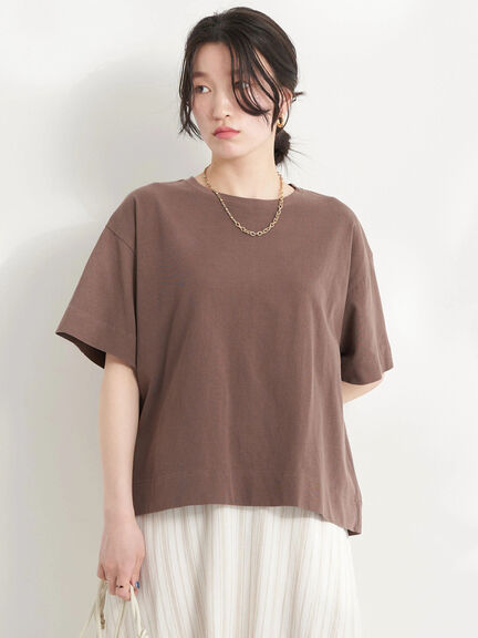 Kiyoko Dyed Short Sleeve Pullover