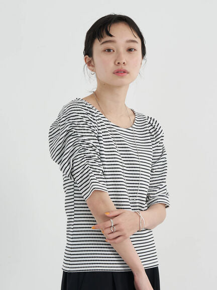 Bee Shoulder Stripe Tops