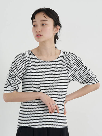 Bee Shoulder Stripe Tops