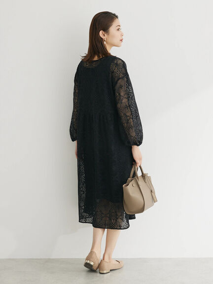 Uruwashi SET Lace Dress with Inner